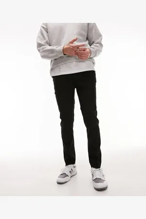 Topman Elegante skinny-bukser med elastisk taljebånd i