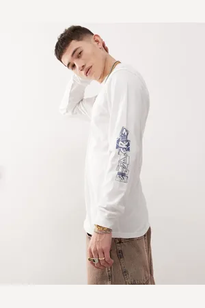 Santa Cruz Langærmet T-shirt med logoprint print på brystet og ærmet