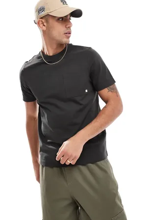 Farah Stacy - Vasket T-shirt med lomme