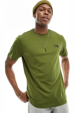 The North Face Simple Dome - Olivengrøn T-shirt med logo