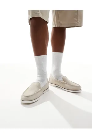 Ralph Lauren Merton - Beige loafers i ruskind-Neutral