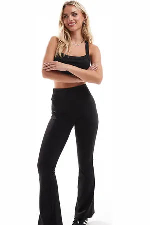 Stradivarius Petite - Forte formgivende leggings i jersey med svaj