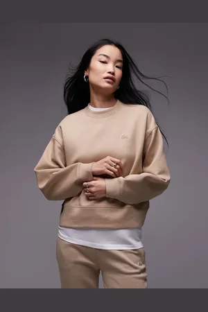 Lacoste Sweatshirt med rund hals og 