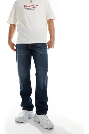 Lee Brooklyn Cowboy - Jeans i lige pasform og mellem vintagevask-Blå