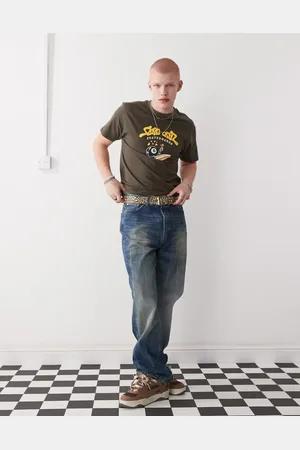 Santa Cruz Surf - Brun T-shirt med logografik