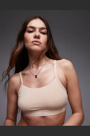 Lacoste Bralette med bånd med branding-Neutral