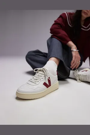 Veja V-90 - Hvide/røde sneakers