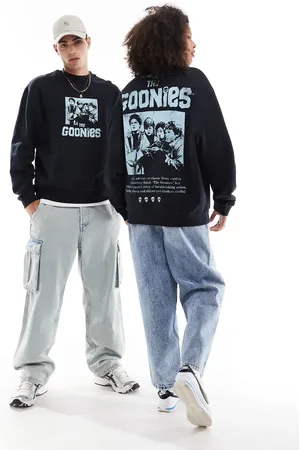 ASOS Oversized unisex-sweatshirt med licenseret 