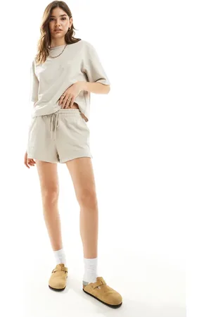 Lindex Liza - Cremehvide lounge-shorts