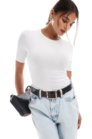 ASOS T-shirt-bodysuit i smal pasform