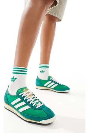 adidas SL 72 OG - Sneakers i grøn/lyslilla