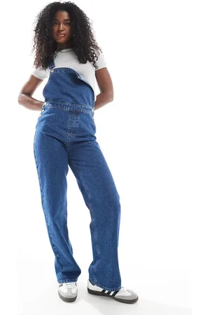 Miss Selfridge Overalls i denim-Blå