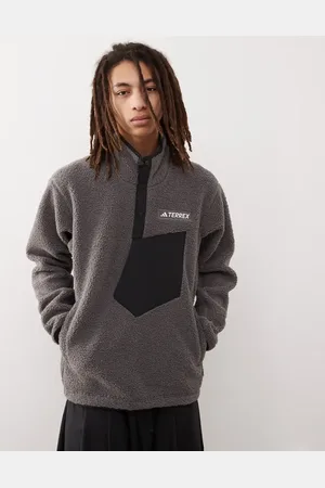 adidas Adidas - Terrex - Unisex - Koksgrå fleece i teddy-stof