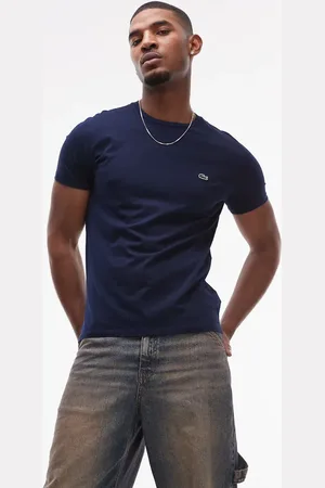 Lacoste — basis T-shirt med rund hals