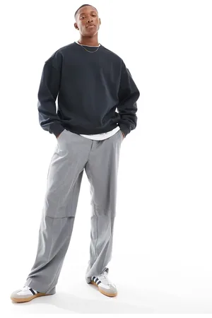 Cotton On Cotton On - fleece-sweatshirt med rund hals i firkantet pasform