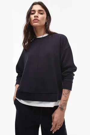 MANGO Sweatshirt med frontsømme - Del af sæt