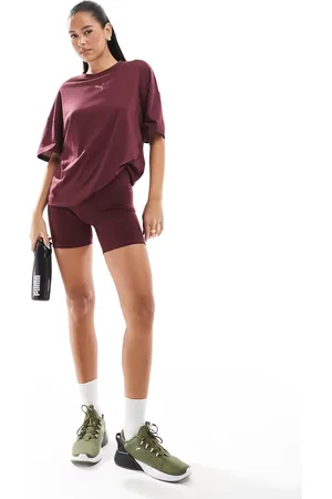 PUMA Evolve - Brune og tætsiddende 5-tommer-træningsshorts-Lilla