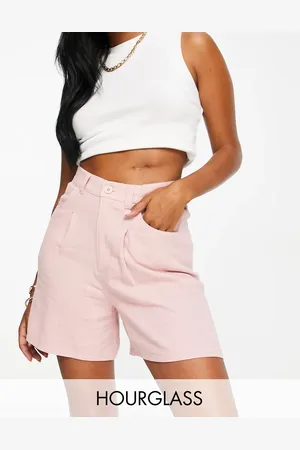 ASOS Hourglass - Draperede dad-shorts i