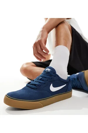 Nike Chron 2 - sneakers i ruskind med gummisål