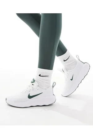 Nike Promina - Hvide sneakers med grønne detaljer
