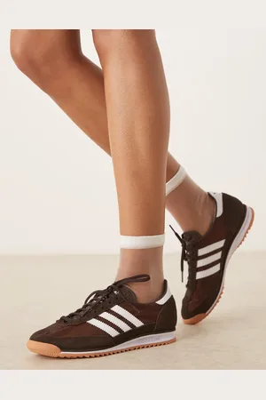 adidas SL 72 OG - Brune og hvide sneakers