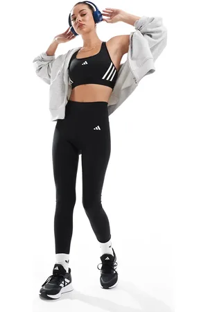 adidas Adidas Training - Optime Essentials Stay in Play - Sorte leggings i fuld længde