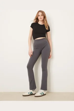 New Look Grå leggings med svaj