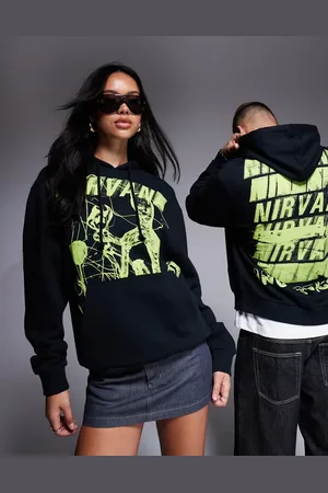 ASOS Unisex - og oversized hættetrøje med Nirvana Incesticide-print