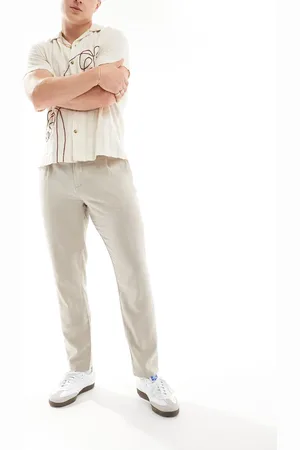 New Look Bukser i hørblanding-Neutral