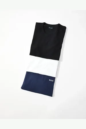 HUGO BOSS BOSS - Bodywear - Pakke med 3 par T-shirt i flere farver