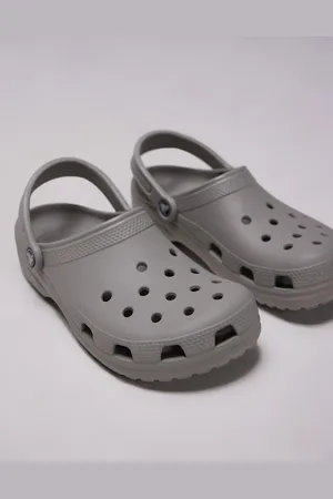 Crocs Unisex - Klassiske clogs i elefantgrå