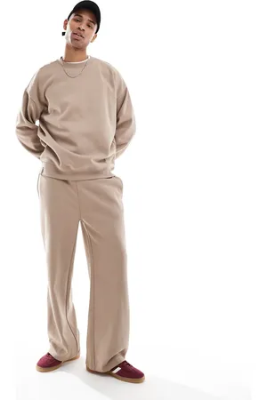 Threadbare Joggingbukser med vide ben - Del af sæt-Neutral