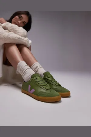 Veja X Make My Lemonade - Kiwi - Mørkegrønne sneakers