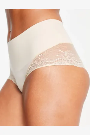 Spanx Undie-tectable - hipsters med blonder-Neutral