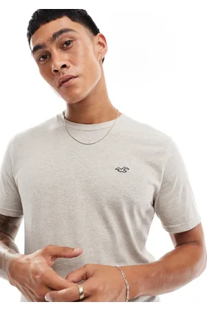 Hollister Lysebrunmeleret t-shirt med logoikon