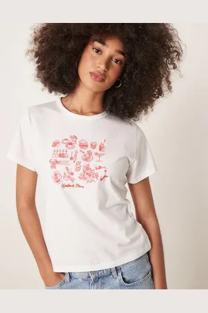 Abercrombie & Fitch Figursyet T-shirt med korte ærmer og grafik