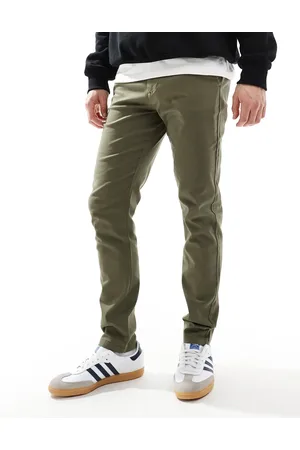 ASOS Kakigrønne chinos i skinny fit