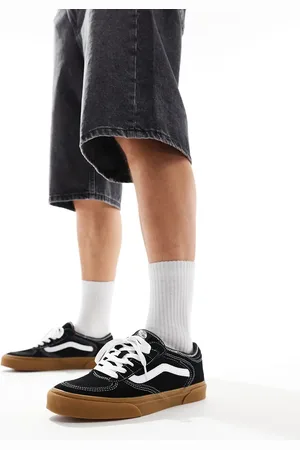 Vans Rowley - Sorte og hvide sneakers med gummisål