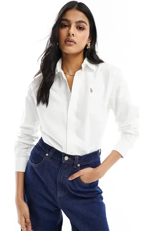 Ralph Lauren Oxford-skjorte med lange ærmer