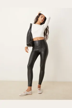 New Look Sorte leggings i PU