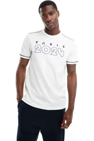 Le Coq Sportif Paris 2024 Olympics - Hvid T-shirt