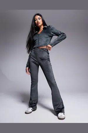 adidas Hyper-Femme - ribstrikkede leggings med svaj
