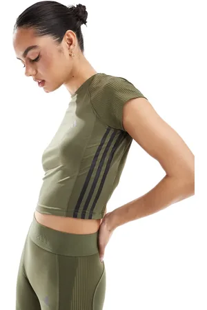 adidas Adidas - Training Hyperglam - Olivengrøn T-shirt