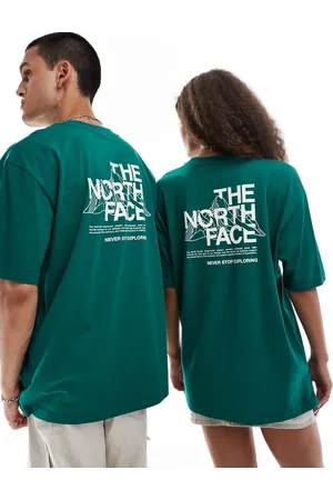 The North Face Mountain Sketch - Oversized t-shirt med print på ryggen i