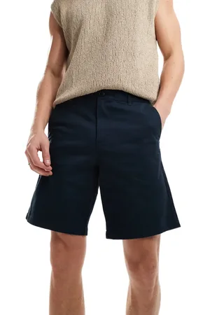 SELECTED Marineblå chinoshorts