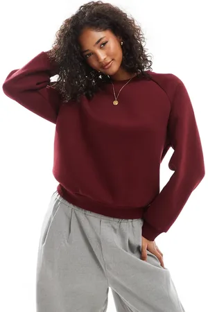 ASOS Raglan-sweatshirt-Rød