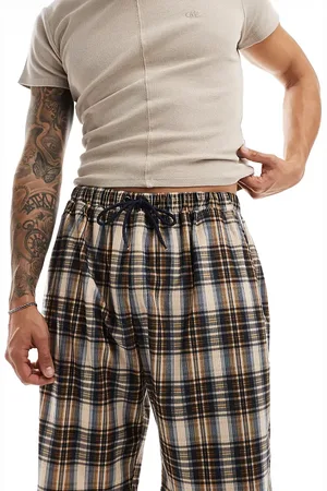 Reclaimed Ternede longline-shorts med snor