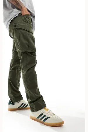 G-Star Rovic - Tapered cargobukser med 3D-detaljer i kakigrøn i regular fit