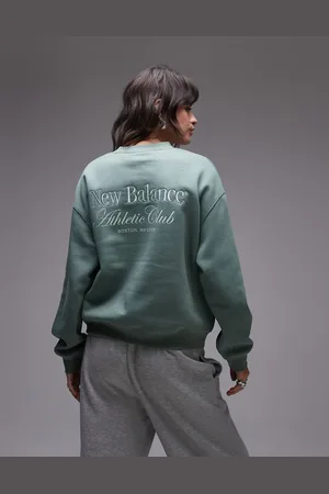 New Balance Athletics - Grøn sweatshirt