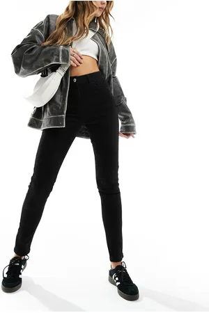 COLLUSION Sorte og højtaljede skinny-jeans